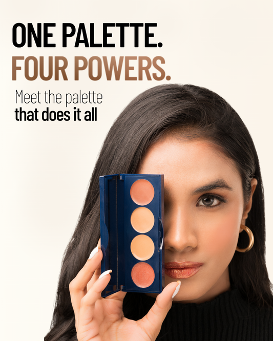 Flawless Fusion 4IN1 - Conceal, Cover, Contour & Glow – Mousse Base Foundation (Dual Shade)
