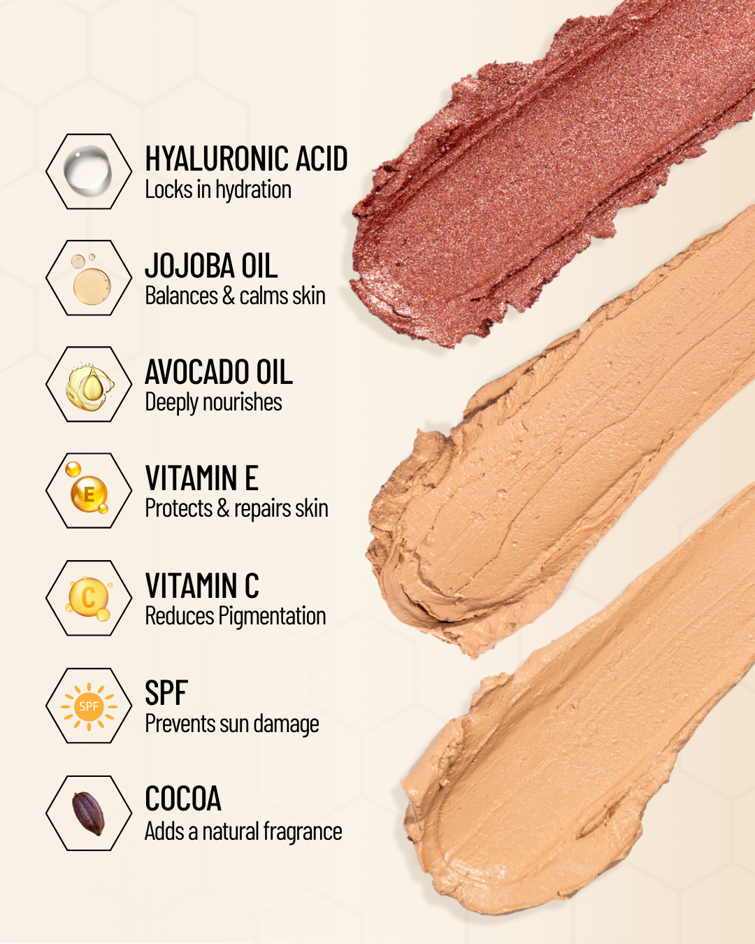 Flawless Fusion 3IN1 - Conceal, Cover & Glow – Mousse Base Foundation (Dual Shade)