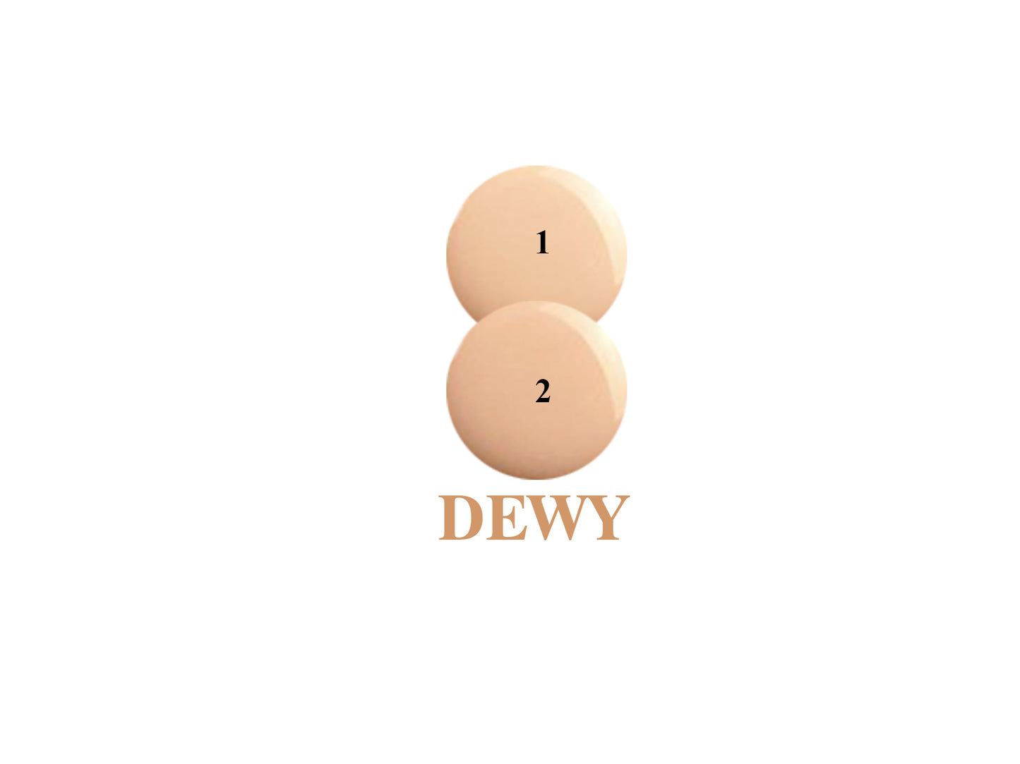 Flawless Fusion 4IN1 - Conceal, Cover, Contour & Glow – Mousse Base Foundation (Dual Shade)