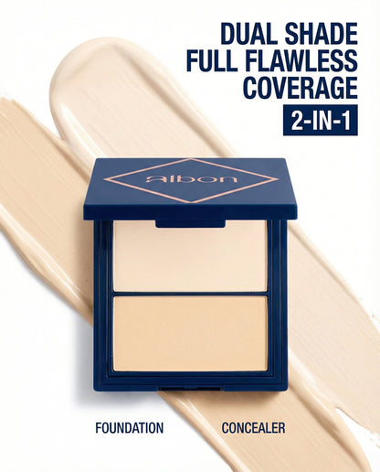 Flawless Fusion 2-In-1 Dual-Shade Foundation(Warm And Cool Tone).